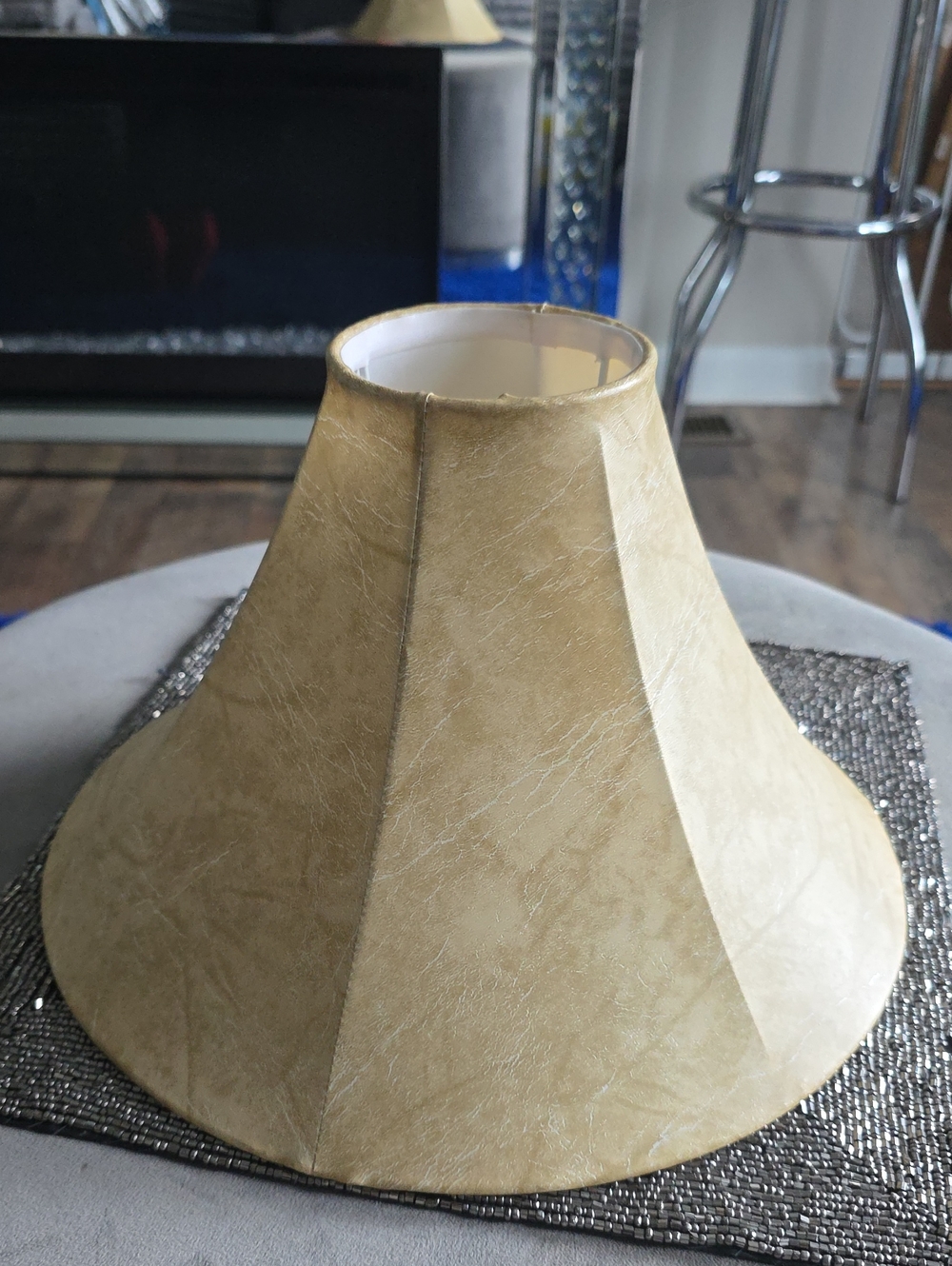 Source Unknown Cream Decorative Lamp Shade